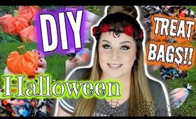 DIY HALLOWEEN TREAT BAGS!!