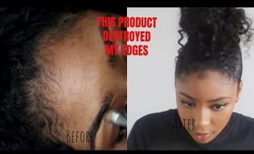 This gel is destroying your edges!! PROOF w/ pictures!