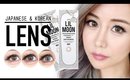 Try On Japanese & Korean Colored Contact Lens Haul ♥ Wengie