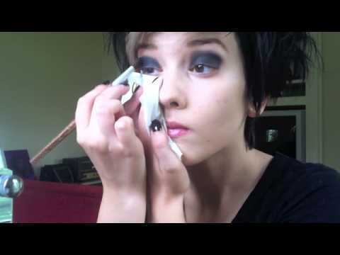 Robert Smith Makeup Tutorial | IzzyandMakeup Video | Beautylish