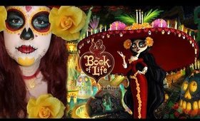 Book of life ( La Muerte) El libro de la vida Makeup Tutorial