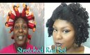 Natural Hair | Stretched Rod Set Tutorial