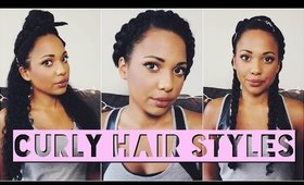 3 Back to School Hair Styles | Collab w Natalia Montalvo