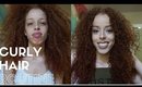 Curly Hair Routine! 2016