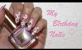 ♡ My Birthday Nails: Camouflage & "DIY Cameo"