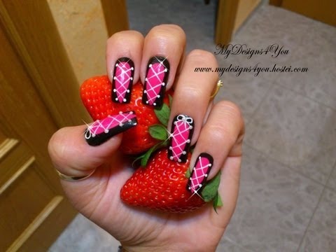Star Nails - Ombré nails with black and hot pink... | Facebook