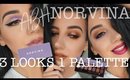ABH NORVINA Palette Review | THREE looks ONE Palette