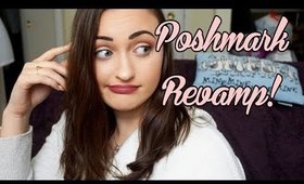 Removing 50 ITEMS FROM POSHMARK! | Re Branding my Poshmark Closet | Tips on Re-Branding