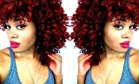 How to do a Perfect Perm Rod Set on Natural Hair WITHOUT Heat!