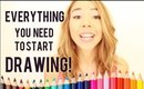 EVERYTHING YOU NEED TO START DRAWING !! Drawing Tools