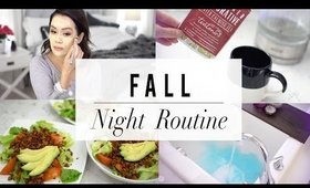 Fall Night Routine 2016 | ANN LE