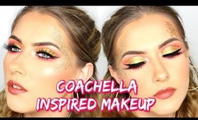 COACHELLA // MUSIC FESTIVAL INSPIRED MAKEUP TUTORIAL | shivonmakeupbiz