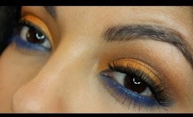 Super Bowl Makeup Tutorial : Denver Broncos