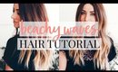 Beachy Waves Hair Tutorial: Everyday Relaxed Curls | Kendra Atkins