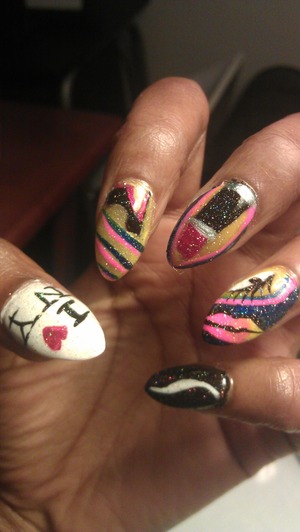 fashion inspired nail designs 