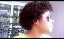 Chunky Twist Out With Flaxseed Gel
