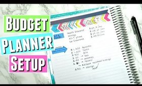 How I'm setting up my budget for the first time, 2017 Budget Planner Setup