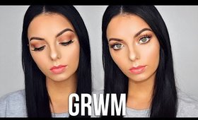 GRWM: Bronze eyes & Coral Lips | Chloe Viv