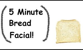 Bread Facial - EASY 5 minute - Step by Step Facial at Home | SuperWowStyle