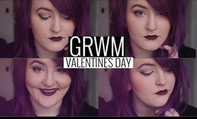 GRWM: VALENTINE'S DAY (NATURAL EYES | BOLD LIPS ft Colourpop + Lorac) | heysabrinafaith