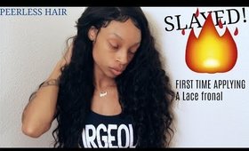 First Time Apply A Lace Frontal ! SLAYED!