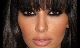 kim kardashian smoky eye makeup