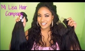 Mi Lisa Hair Company Peruvian Straight 8A Unboxing