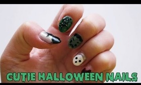 Cutie Halloween Nails | Tutorial