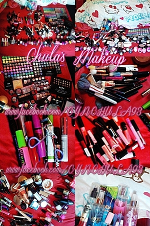 just my beginning makeup collection i still have much more to collect