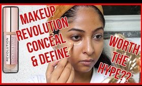 MAKEUP REVOLUTION CONCEAL & DEFINE REVIEW | Stacey Castanha