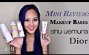 Mini Reviews: Shu Umeura and Dior Makeup Bases [HD]