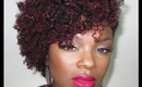 Natural Hair: One-sided Twistout