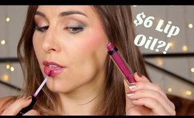 ELF Tinted Lip Oil 60 Sec. Pop Up Review | Bailey B.