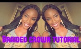 QUICK & CUTE: Braided crown TUTORIAL