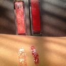 YLS Golden Gloss swatches  