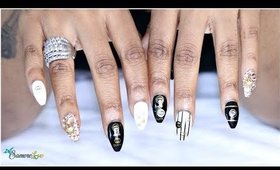 PRESS ON NAILS THAT LAST 3 WEEKS or MORE!  💅APPLICATION + BEST GLUE |  SamoreloveTV 🕊🔥