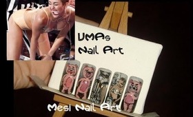 Miley Cyrus at the VMAs inspire nail art