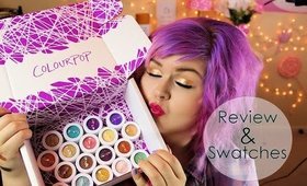 ColourPop Cosmetics Haul, Review and Swatches