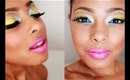 Summer Colorful Eyeshadow Makeup Tutorial