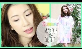 My Summer Drugstore Makeup Routine + Hair & Outfit! | Bethni