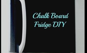 Chalk Board Makeover - Cabinet and Fridge