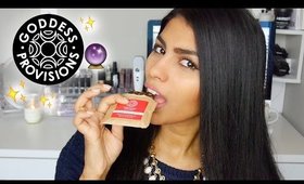 Goddess Provisions Box | January 2017 Unboxing: Manifest Your Dream Year