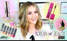 HUGE KOREAN MAKEUP & SKIN CARE HAUL 2016