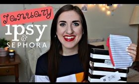 January Ipsy and Sephora Play Unboxing! | tewsimple