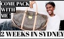 Pack with me - 2 weeks in Sydney // janet nimundele
