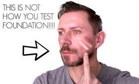 HOW TO REALLY TEST AND MATCH YOUR FOUNDATION!!!!