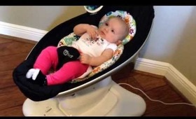4 Moms Mamaroo infant bouncer REVIEW and Demo