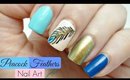 Peacock Feather Nail Art Design! *Mix and Match*