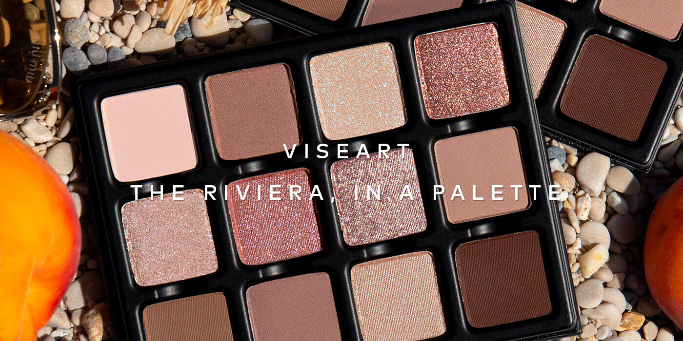 Sweep on honeyed neutrals, soft plums, and rich browns for looks that feel sunlit—even when you’re nowhere near the sea. Shop the Viseart Bon Bon Praline Lumière Étendu at Beautylish.com