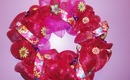 Mesh Ribbon Wreath DIY - Spring Inspired